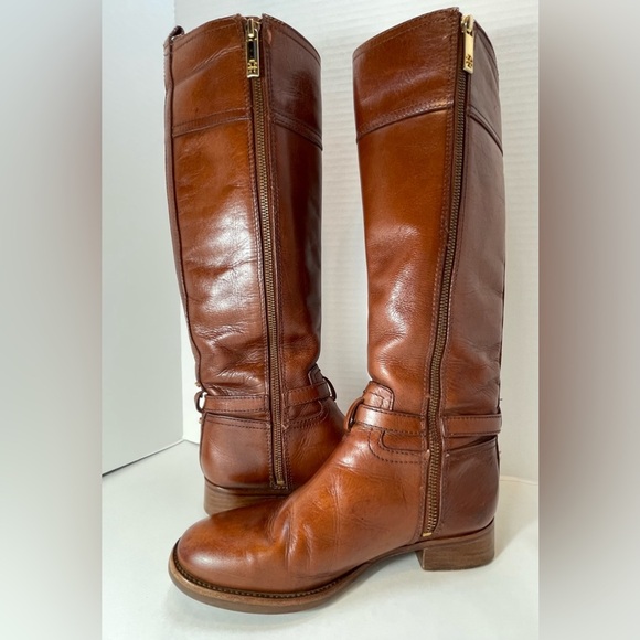 TORY BURCH Women’s Calista Knee High Riding Boots Size 6M - Picture 9 of 16